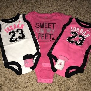 Air Jordan onesies